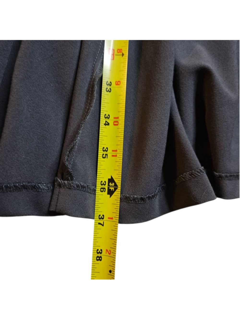 VENUS 8 Gray High Low Peplum Ruffle Back Blazer - Picture 6 of 10